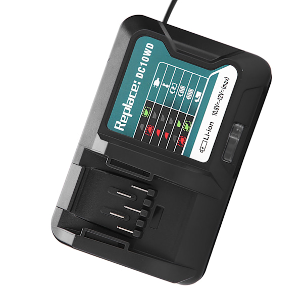 Hurtig Lithium Batterilader til 10.8V 12V Makita DC10WD/BL1015