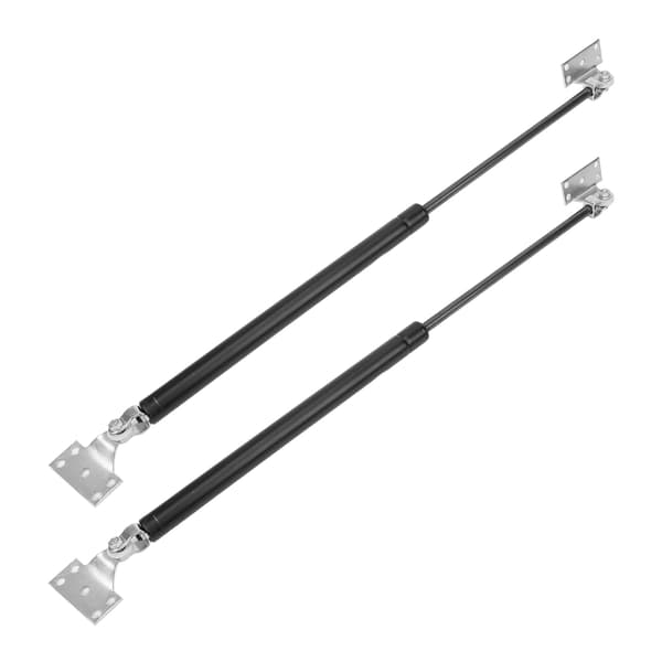 Hydraulisk løftestøtte 2 stk. 60 cm 23,6 tommer længde sort til bilbagagerumsvindue