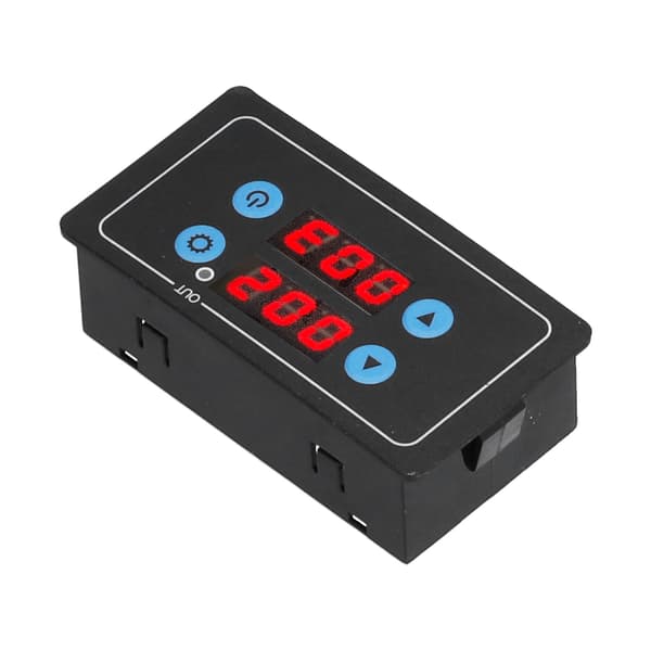 LCD Display Timer Relæ Modul Motorstyring Switch Board