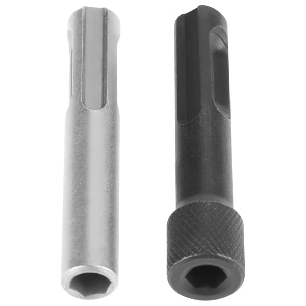 Magnetisk sekskantet skaft SDS skruetrækker bit holder socket adapter 2 stk sæt