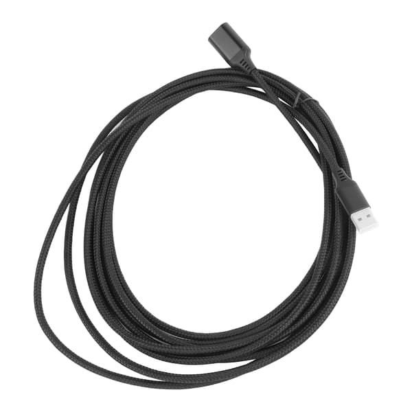 Nylonflettet Datakabel USB 3.0 Han til Hun Højhastigheds Dataoverførselskabel til Computere Tablets Telefoner