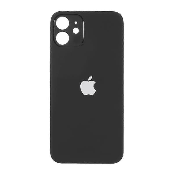 For iPhone 12 Mini Batterideksel Reparasjonsdel (stort hull) Black