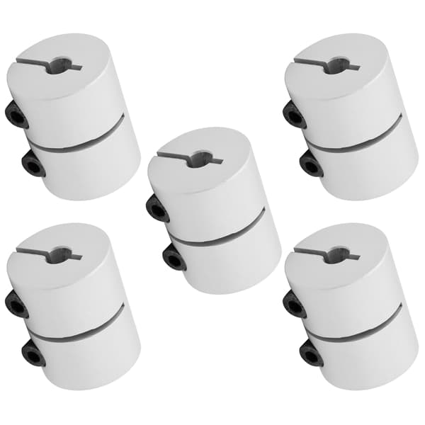 Akselkobling i aluminiumslegering 5 stk. til 3D-printer servostyret stepmotor