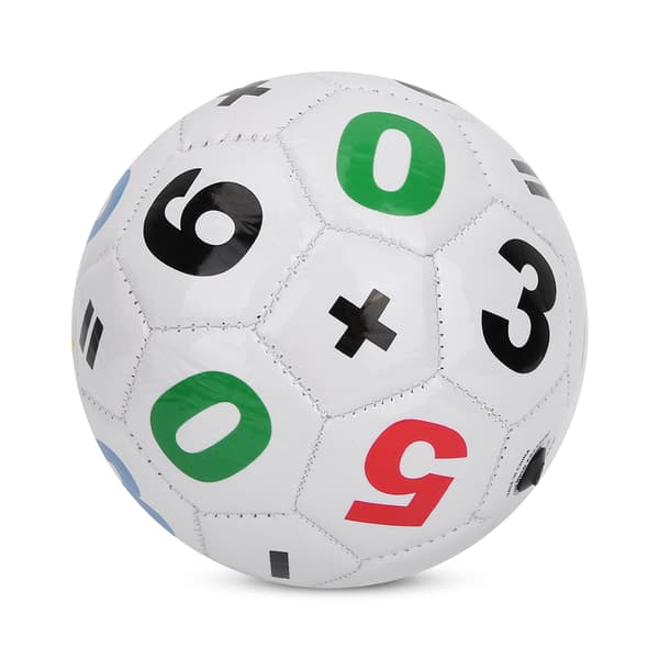 Fotball for barn, størrelse 2, utendørs, hvit