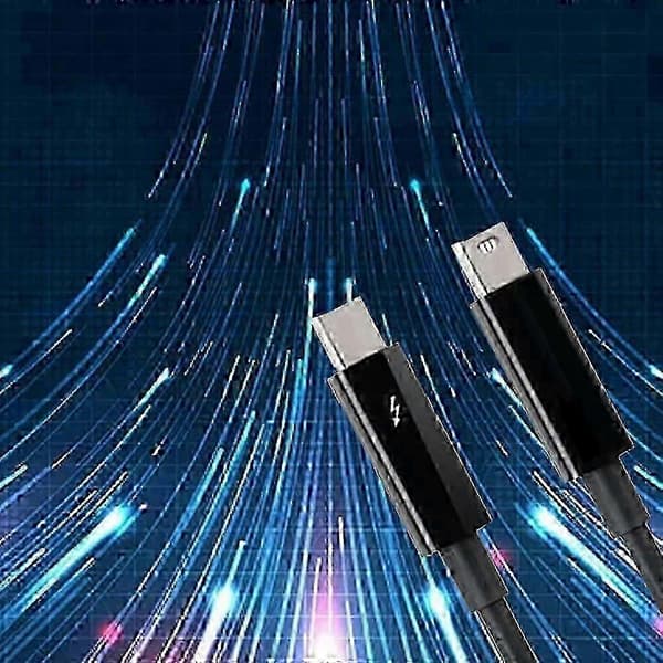 20 Gbps Thunderbolt 2 hann-til-hann-kabel for Apple Macbook Pro Air Mini og iMac[ht] White