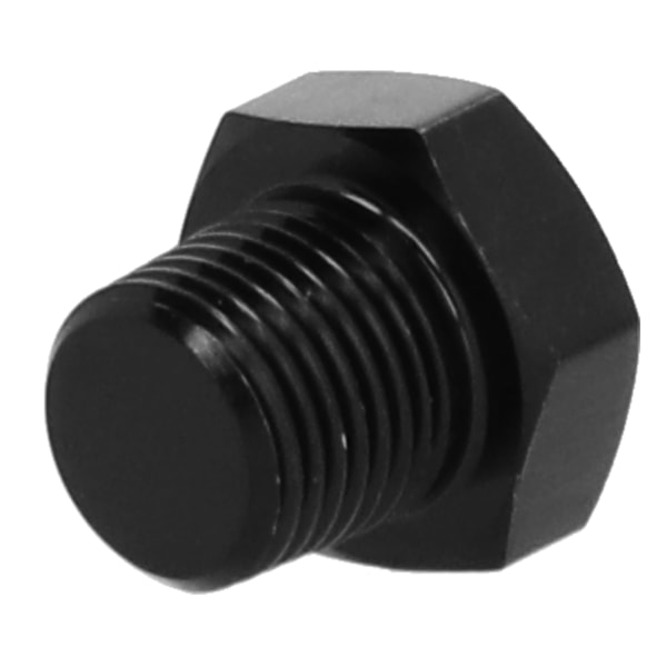 1/8 NPT Svart Aluminiumsplugg for Høykvalitets Drivstoffpumpekontakt Biltilbehør