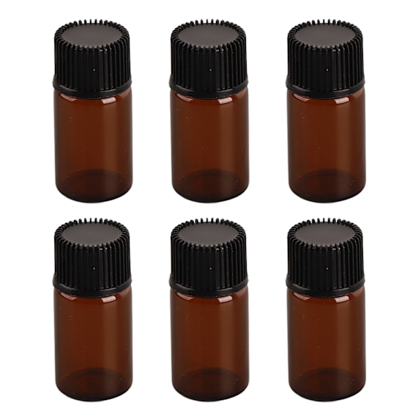 100-pack 3 ml mini dropperflaskor vattentäta hållbara luktfria läckagesäkra klara 3 ml dropperflaskor
