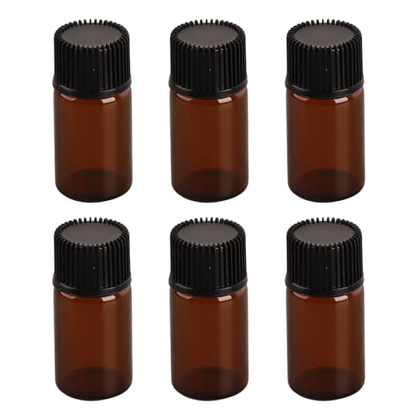 100-pakning 3 ml mini dråpeflasker vanntette holdbare luktfrie lekkasjesikre klare 3 ml dråpeflasker