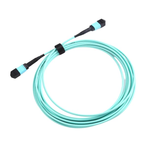 MPO Patchkabel 12 Kärnor OM3 Patchkabel Optisk Kabel Multimode OM3 Mpo för 100G 40G Modul 12 Kärnor OM3 Mpo Patchkabel C[ht] 5M