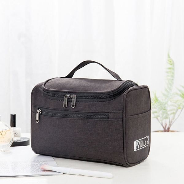 Toalettveske for kvinner Hengende koffert SORT black