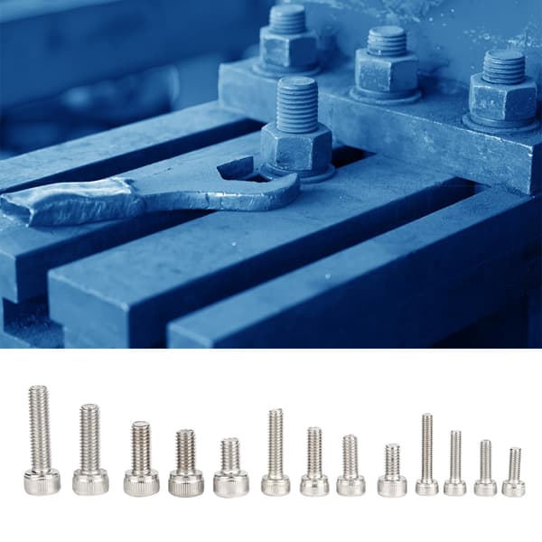 304 Rustfrit Stål Hardware Fastgørelseselementer Elektrisk Værktøjstilbehørssæt 305 Dele