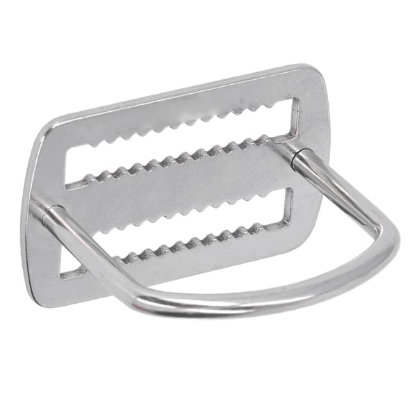 D-ring webbing belteholder rustfritt stål D-ring belteskyver stopper for dykketilbehør