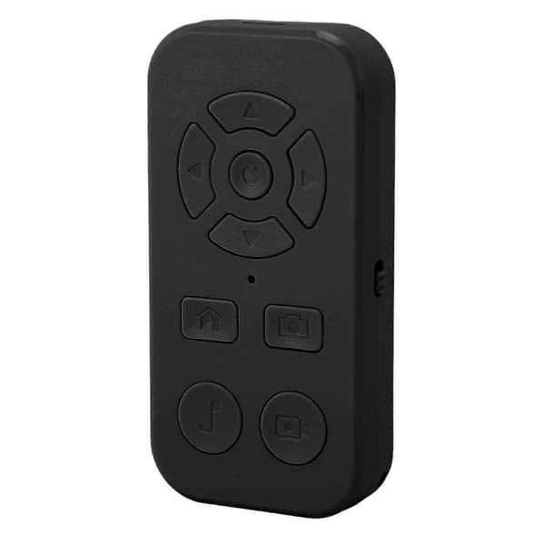 Bluetooth V4.2 Fjernkontroll: Kamerautløser, Videokontroll, Sideskifter for Android - Svart