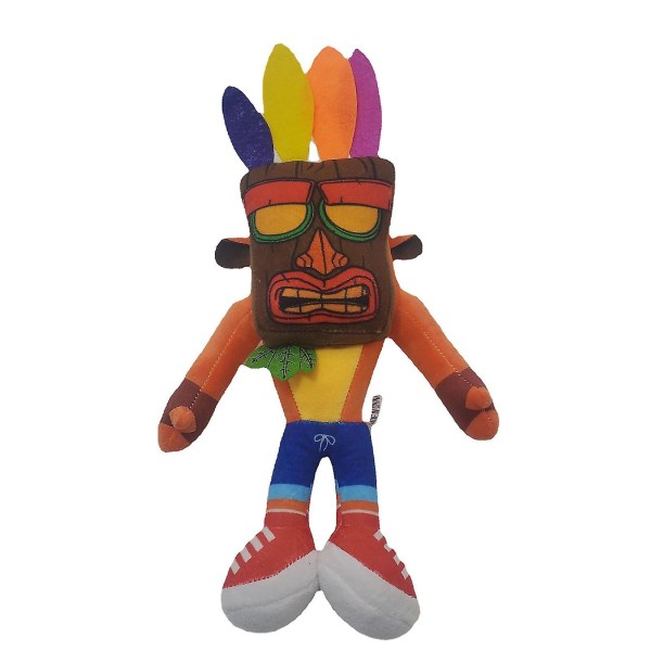 Crash Bandicoot Plys Legetøj Gave Kreativ Holdbar Plys Legetøj Til Børn Drenge Og Piger 7 tommer B