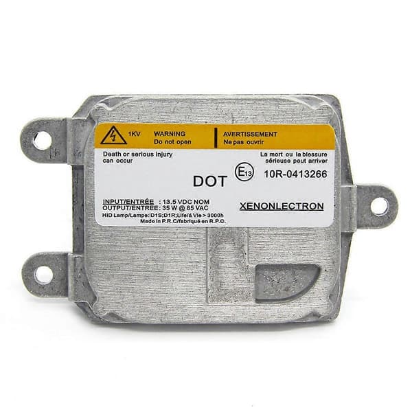 3X Bilkontroller Frontlykt Xenon HID Ballast Kontrollenhet Modul for Mondeo IV 2 II 2004-2015 Silver