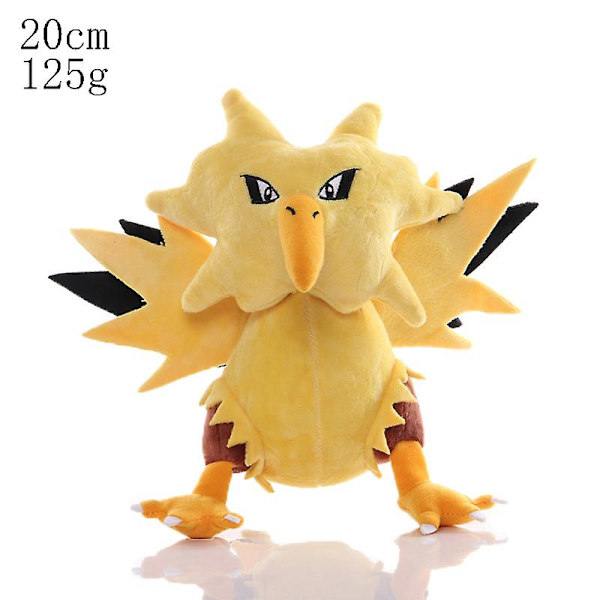 Toimintahahmot Blastoise-kengät 20cm Zapdos