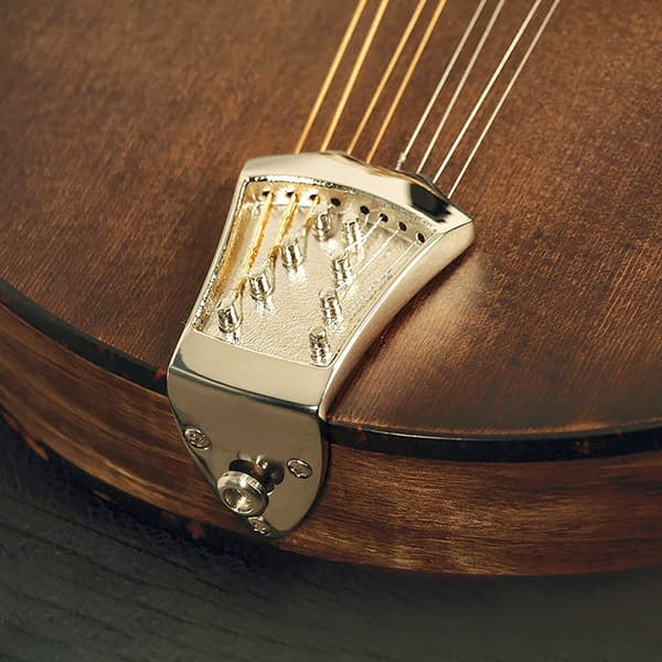 Gyllene 8-strängad mandolin Stämskruvar Triangulära delar Musikinstrumenttillbehör