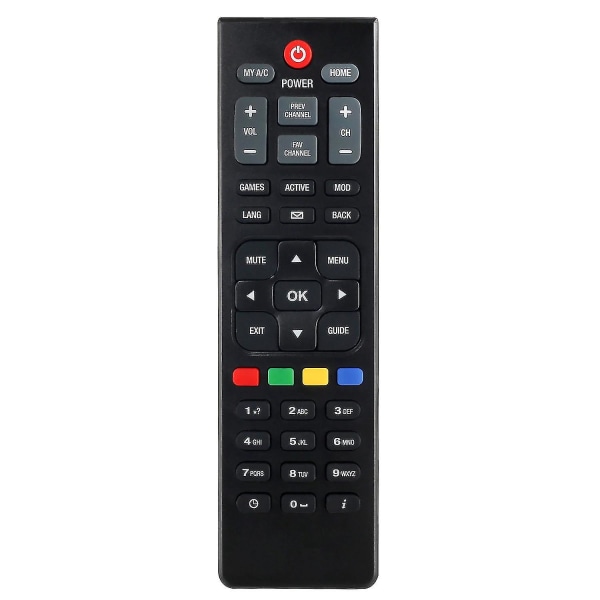 ny fjernkontroll egnet for Zing Digital Satellite Set Top Box-kontroller