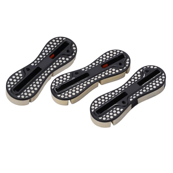 Surfbrede Fin Box Erstatning Rund Cup Form PVC Mesh Grid Tail Roder Slot Fin Boxes