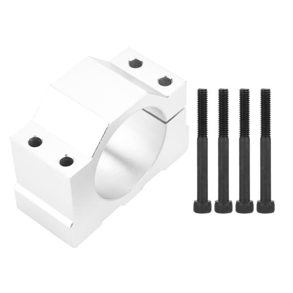 Aluminium CNC Spindelmotorfäste 52mm Diameter
