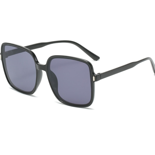 Moderigtige solbriller Damesolbriller ins Retro herresolbriller (sort grå sort stel),