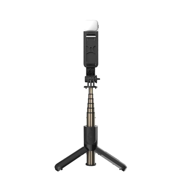 L10S Mini Fyldlys Bluetooth Selfie Stick Stativ Mobiltelefonholder Not Specified