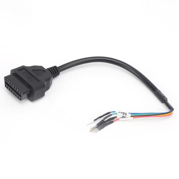16-pin bilmotorcykel universal OBD2 OBD-kabel testadapterstik