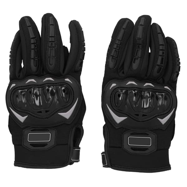 2ST Motorcykelhandskar Andningsbara Mesh Dot Skyddsutrustning Män Kvinnor