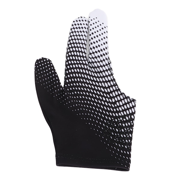 Universal Billardhandske: Elastisk, Præcis, Sensitiv Kontrol, Anti-Slip til 3-Finger Pool Kø Brug