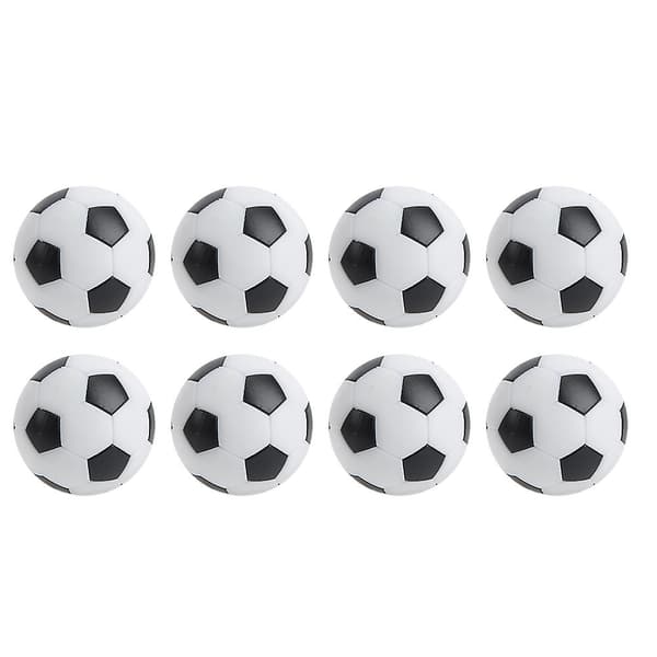 8 stk. mini bordfodboldbolde 32 mm tilbehør til bordfodboldmaskine til børn