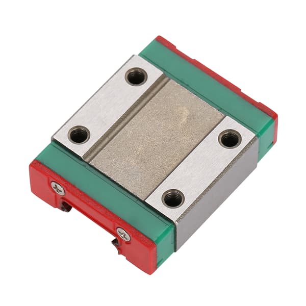 Miniature lineær skinne 12 mm bredde glideblok 450 mm