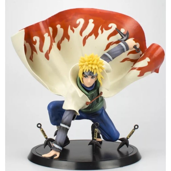 Anime Four Generations Naruto Wave Wind Minato Kuwu Hand Desktop Creative Ornament Anime Shippuden Whirlwind (laukku)