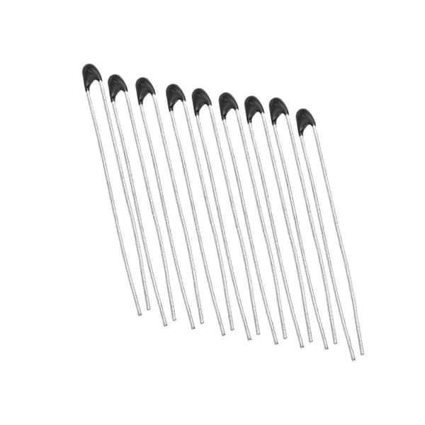 10st MF52 NTC Termistor Hög Noggrannhet Temperatursensor med 30mm Kabel (15k b3950-L30)