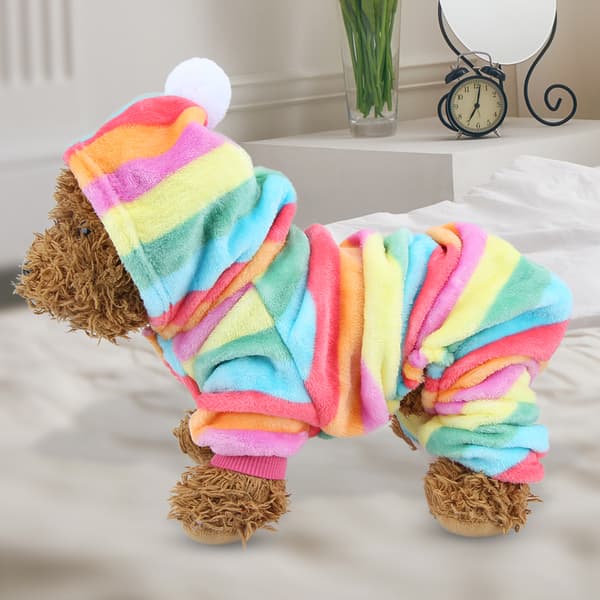 Mysig Kæledyrs Pyjamas Varme Vinter Overalls til Hunde Katte og Små Dyr