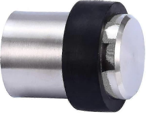 Gulvdørstopper 4,5 cm dørstopper i rustfritt stål (pakke med 4) - ANYOU