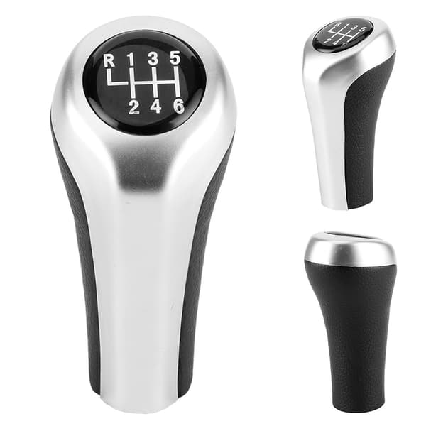 6-trins gearknop gearhoved kompatibel med 3-serie 1-serie X1 E60 E61 E62 E87 E88 E90 E91 E83