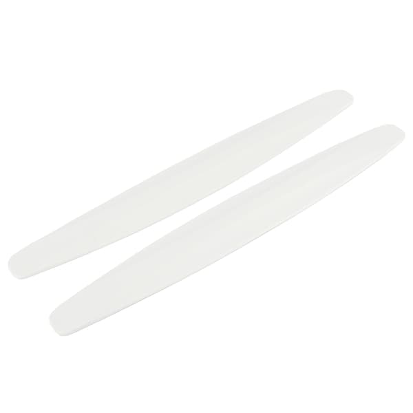 Universal bilstötfångarhörnskydd Anti Scratch Anti Collision Side Edge Guard Vit
