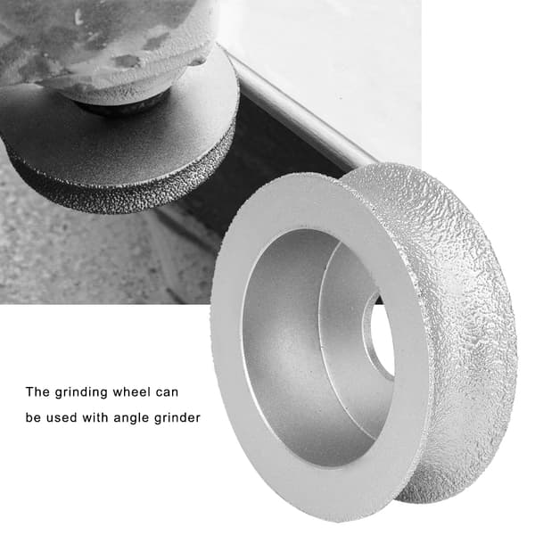Konkav Diamantslipskiva för Sten Keramik Glas 7,3 cm