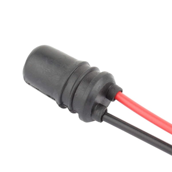 T10 w5w led / halogen kontakter / sokkel fattning 2-pack bløda Svart