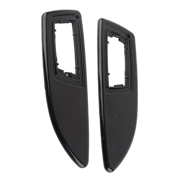 2 stk Sideindikator Repeater Ramsett Bilanpassninger Erstatning for Vauxhall Corsa D Range 2006 2014 Gloss Black