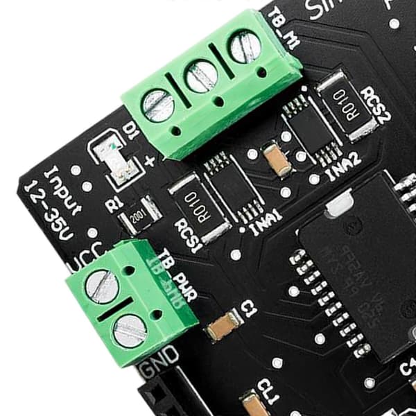 SimpleFOC Shield V2.0.4 FOC BLDC Motor Controller Board til Arduino Servo NYTT SETT