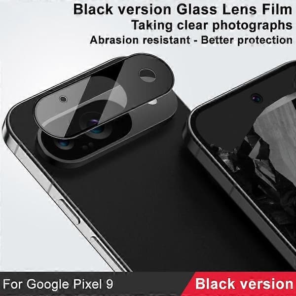 IMAK Bagkamera Linse Glas Film Sort Version Not Specified For Google Pixel 9