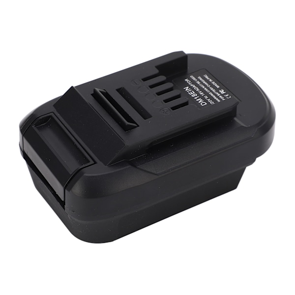 Adapter 18V 20V Lithium batteri fra DCB180 DCB200 DCB201 DCB203 DCB203BT DCB204 DCB206 DCB606 DCB609 til Einhell 18V