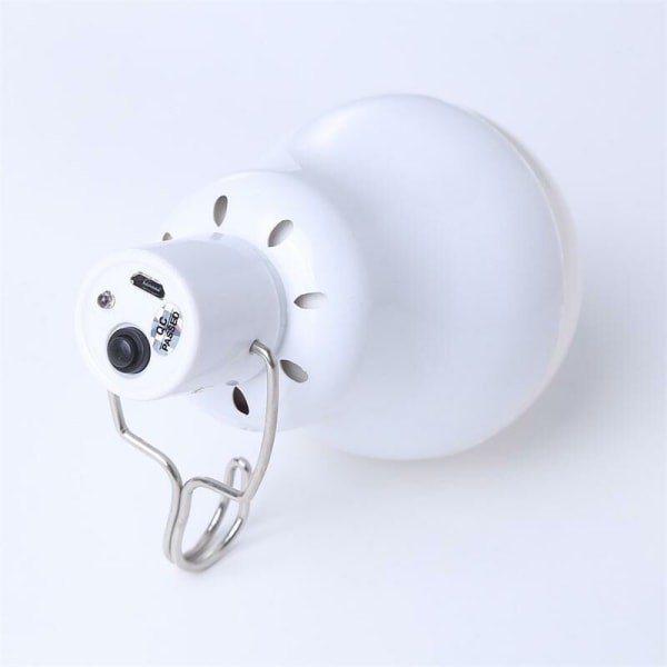 Bärbar Solar Light Bulb 150LM1600mA LED Solar Light Camping Lampa för Husdjur Hem Emergency Patio Garden