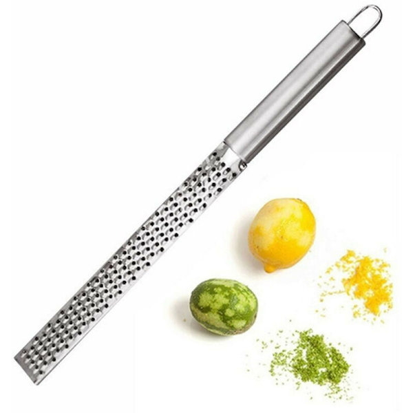 Rostfri Citron Ost Grönsak Zester rivjärn Skalare Köksredskap Frukt