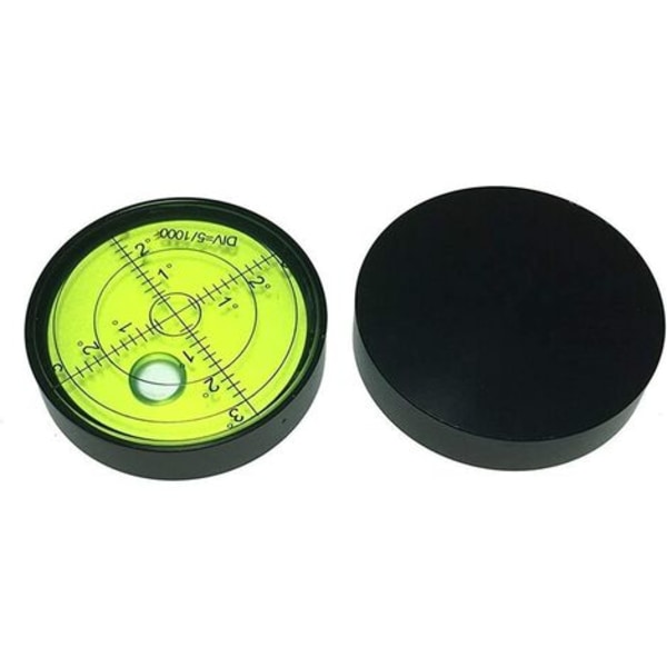 Korkean tarkkuuden vaakasuuntainen kupla pyöreän pinnan taso mittauslaitteille ja putkille, 60 mm, 15'/2 tarkkuus