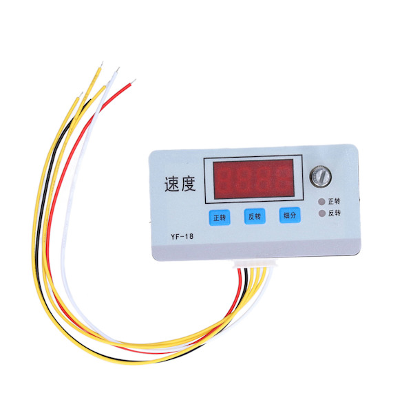 Digital Display Stepper Motor Driver Board CW CCW Pulse DC 8V til 24V