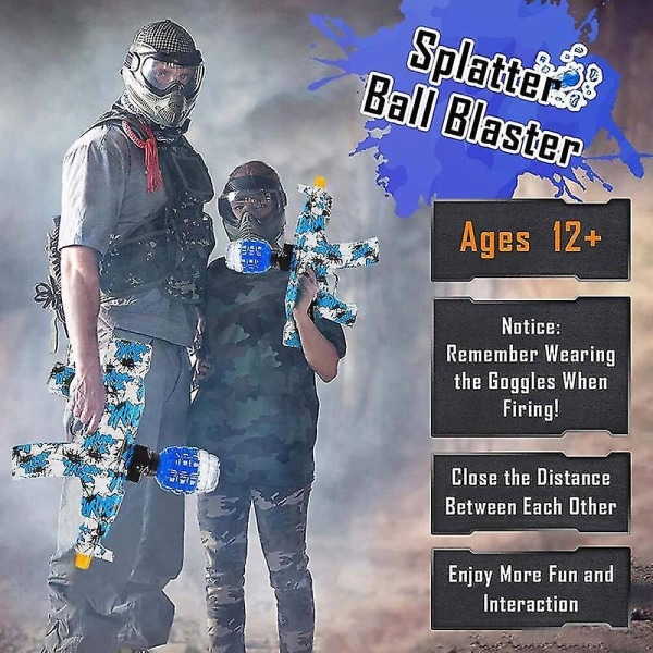 Elektrisk Blaster Gun Gel Blaster Splatter Pellet Outdoor Kid Toy Gun