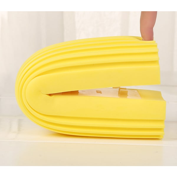 2 förpackningar med halvvikbara svampmopphuvuden med smal mun, vattenabsorberande tillbehör för svamppva-mopp, mopphuvuden av bomullsgummi (grå, 29 cm smal bit),