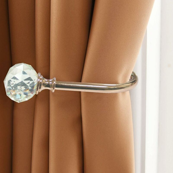 Curtain Tiebacks Metal U Wall Krokar Gardin Tiebacks, Metal Gardin -2 Pack